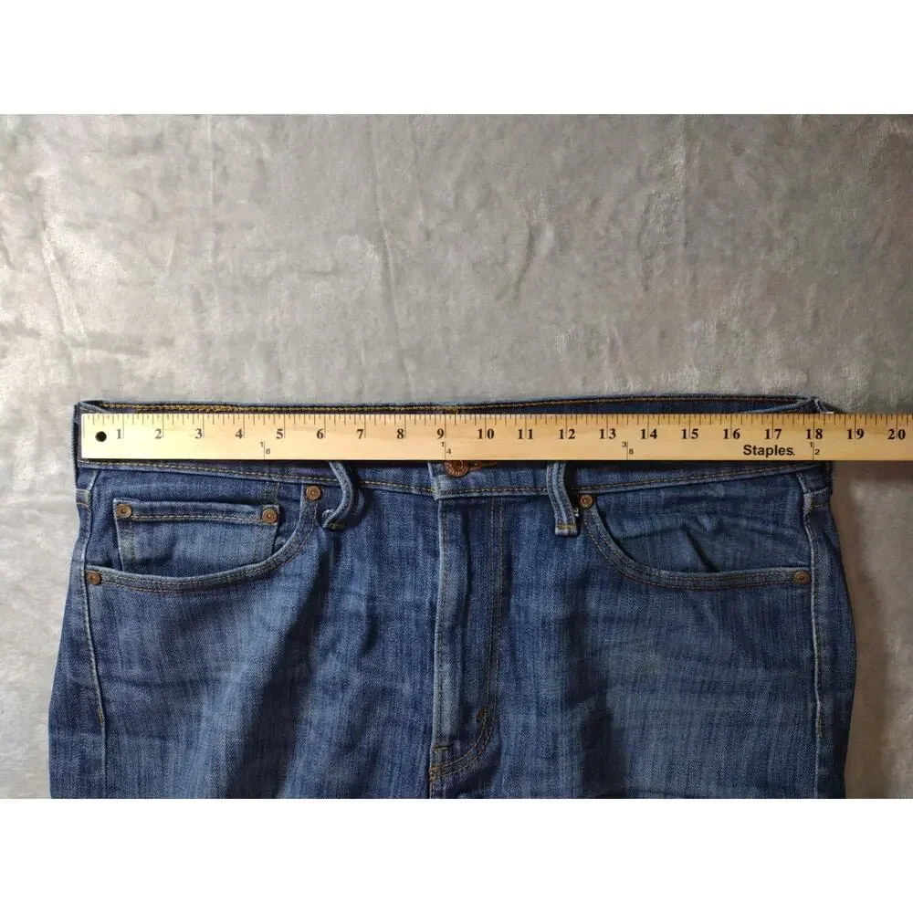 Levi's 510 Skinny Jeans Mens 36X34 Medium Wash Stretch Mid Rise Preppy Casual